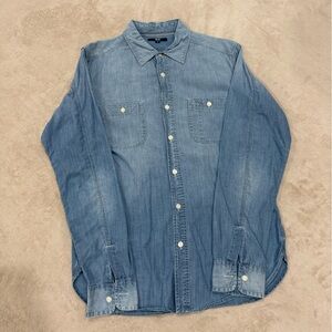 Uniqlo Denim Button-Up Shirt